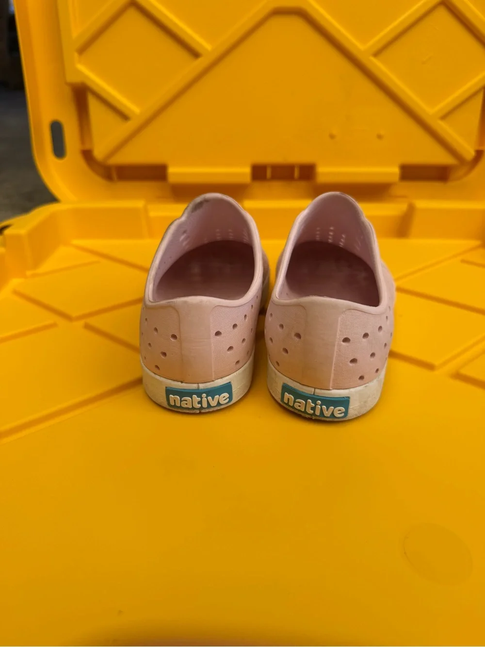 Native Kids Slip-On Water Shoes in Light Pink